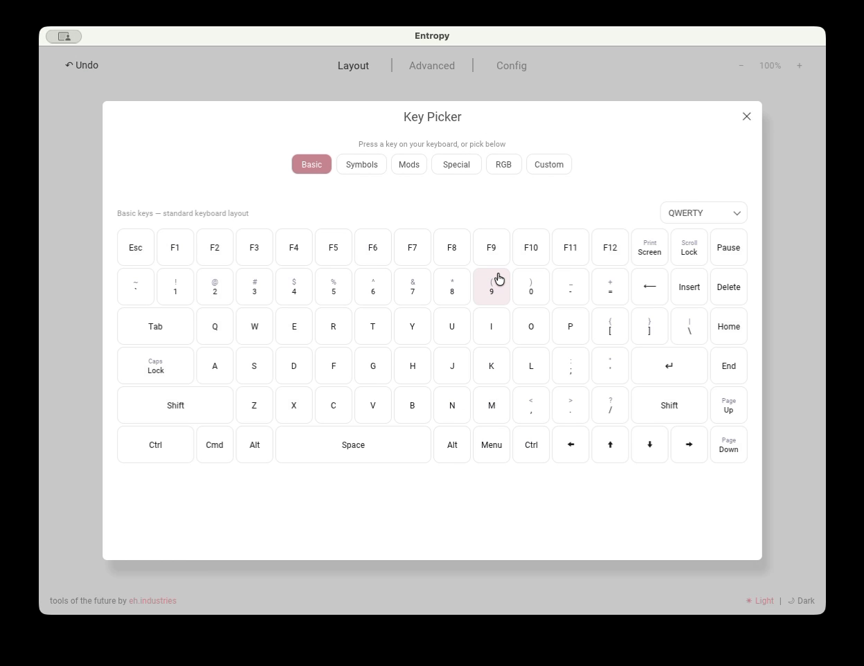 M4CR0Pad v3 Key Picker